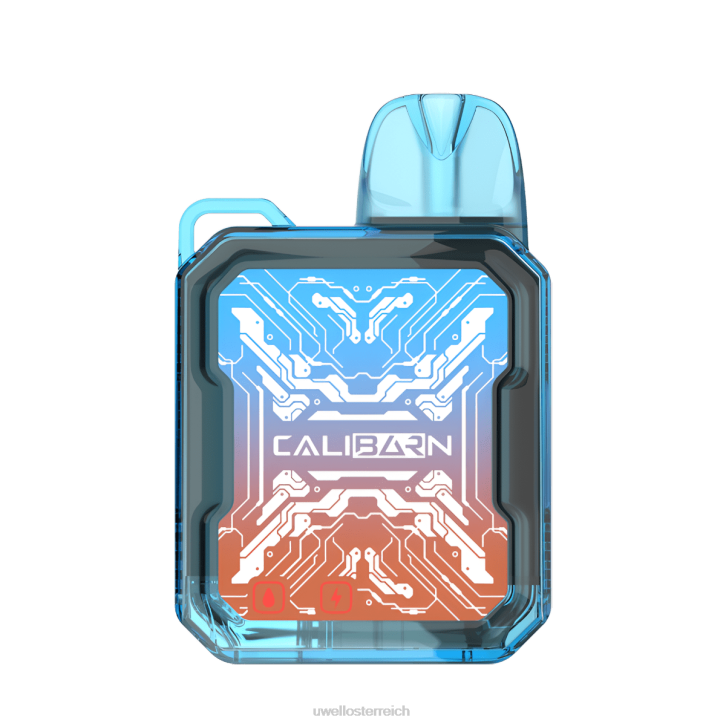 UWELL online shop - UWELL CALIBURN Bar B6000 Einweg-Vaporizer blaues Razz-Eis 60RH277