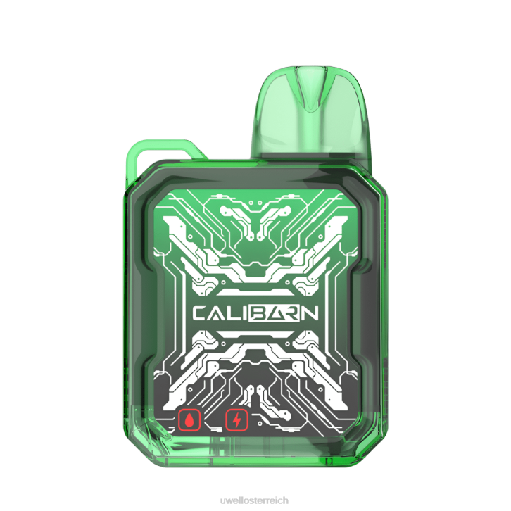 UWELL online shop - UWELL CALIBURN Bar B6000 Einweg-Vaporizer blaues Razz-Eis 60RH277