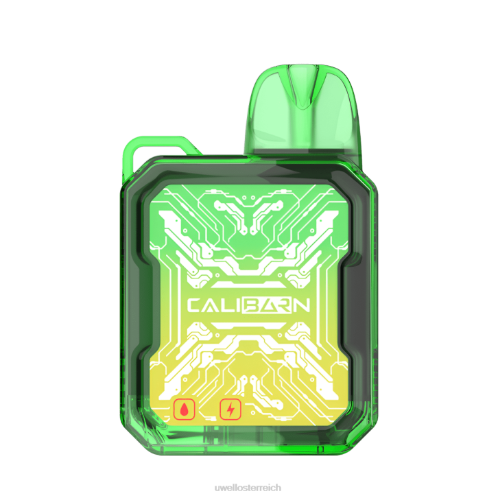 UWELL online shop - UWELL CALIBURN Bar B6000 Einweg-Vaporizer blaues Razz-Eis 60RH277