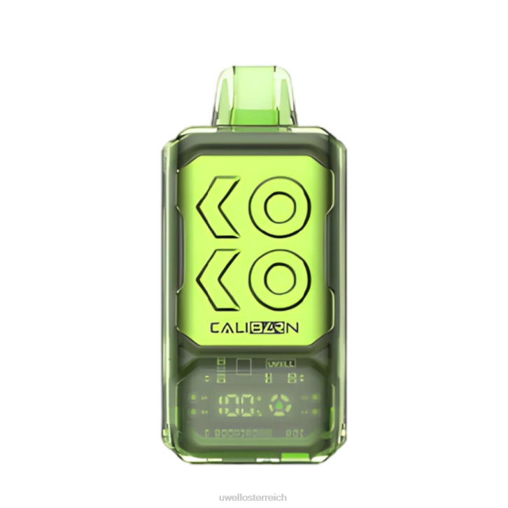 UWELL online shop - UWELL CALIBURN Bar S12000 Einweg-Vaporizer Miami-Minze 60RH287