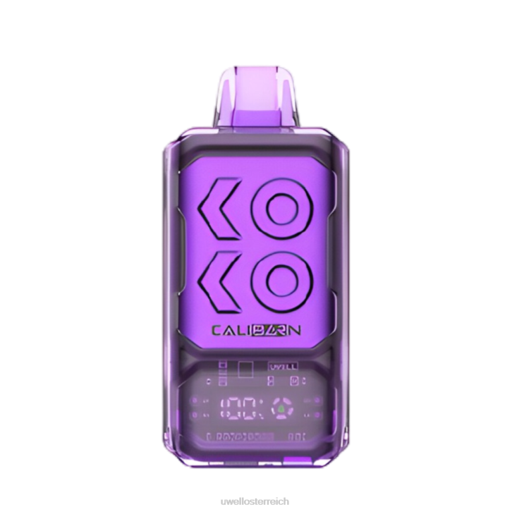 UWELL vape preis - UWELL CALIBURN Bar S12000 Einweg-Vaporizer Traubeneis 60RH285