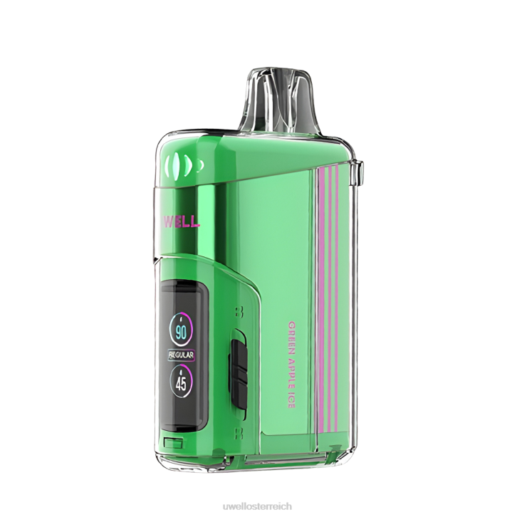 UWELL Österreich - UWELL VISCORE A18000 Einweg-Vapor grünes Apfeleis 60RH296