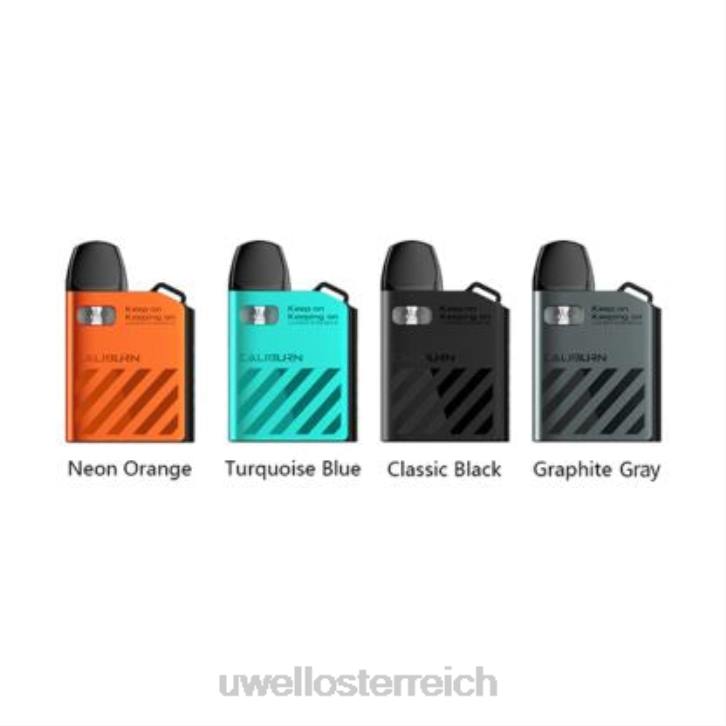 UWELL e-zigarette kaufen - UWELL CALIBURN AK2 Bausatz | 15w düsteres Grün 60RH90