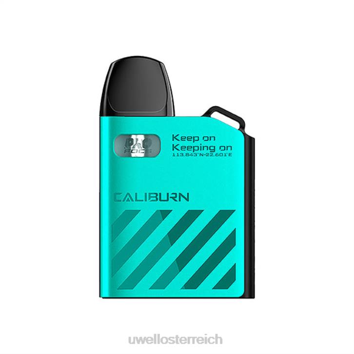 UWELL e-zigarette kaufen - UWELL CALIBURN AK2 Bausatz | 15w düsteres Grün 60RH90