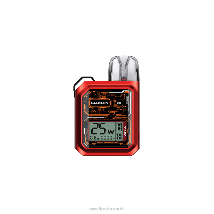 UWELL e-zigarette kaufen - UWELL CALIBURN GK3 Pod-System Schwarz 60RH170