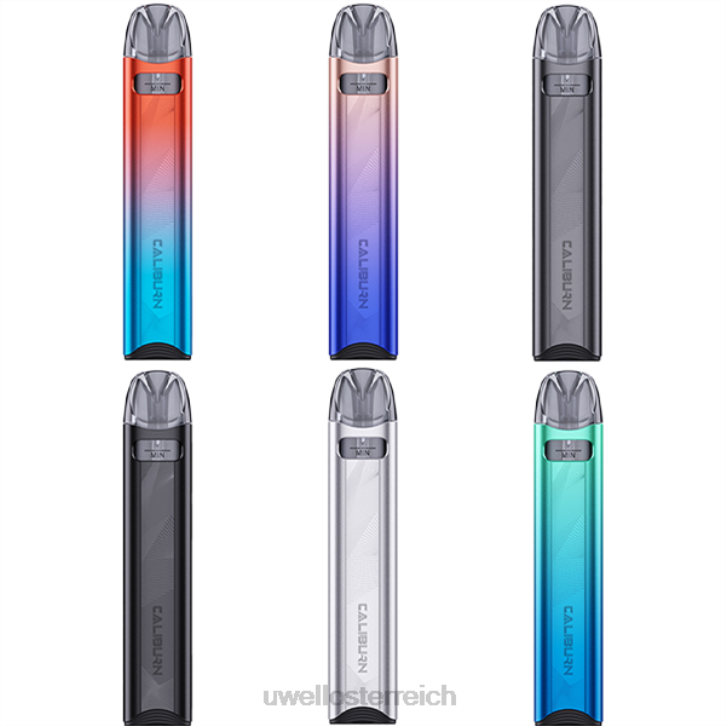 UWELL online shop - UWELL CALIBURN A3S Kit (Pod-System) Ozeanflamme 60RH27