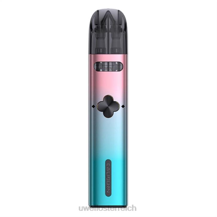 UWELL online shop - UWELL CALIBURN EXPLORER Kit (Pod-System) rosa/cyan 60RH167