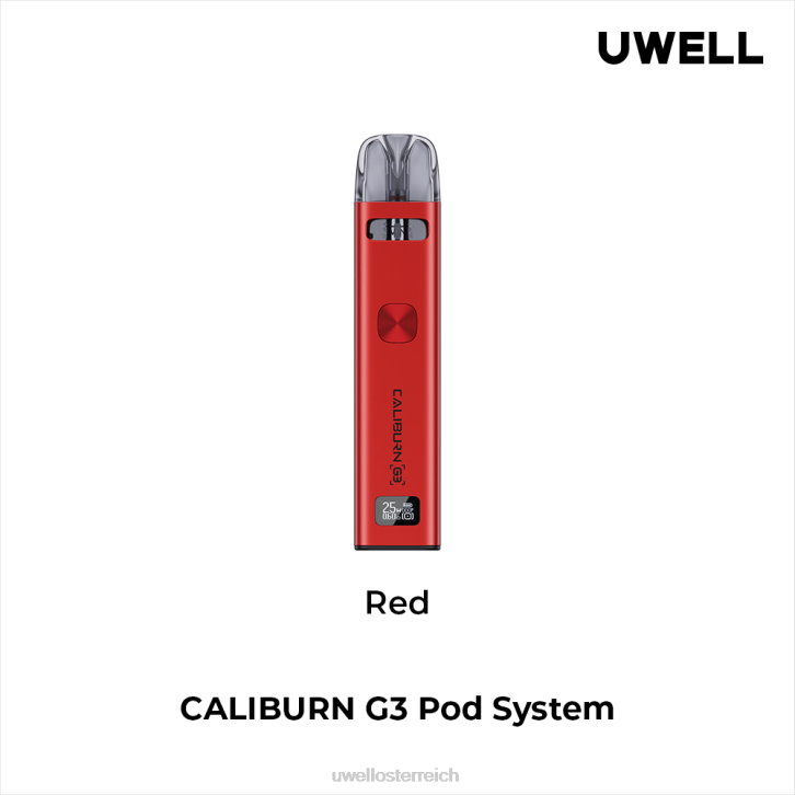 UWELL online shop - UWELL CALIBURN G3 Bausatz Rot 60RH137