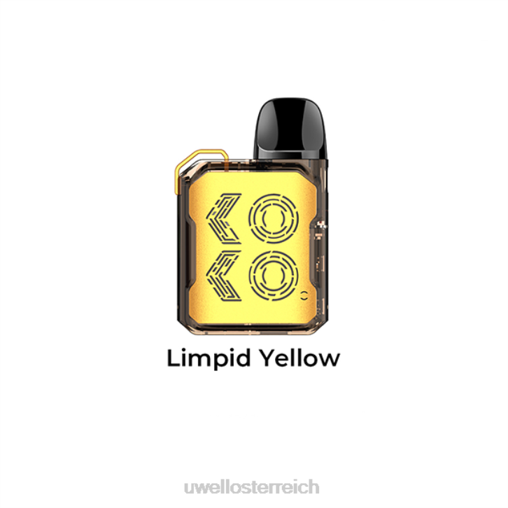 UWELL online shop - UWELL CALIBURN GK2 Pod-Kit Auroragrün 60RH97