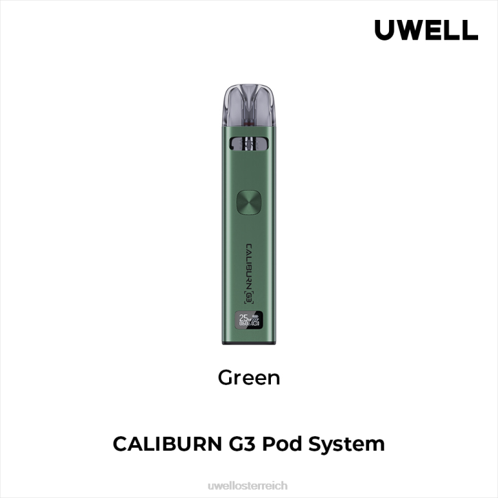 UWELL Österreich - UWELL CALIBURN G3 Bausatz Grün 60RH136