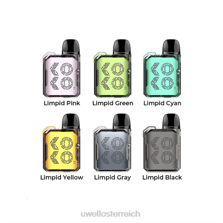buy UWELL vape - UWELL CALIBURN GK2 Pod-Kit Band rot 60RH98