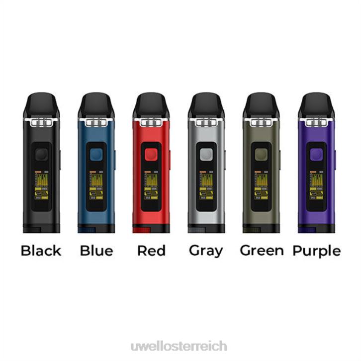 UWELL online shop - UWELL CROWN D Pod-Kit Schwarz 60RH117