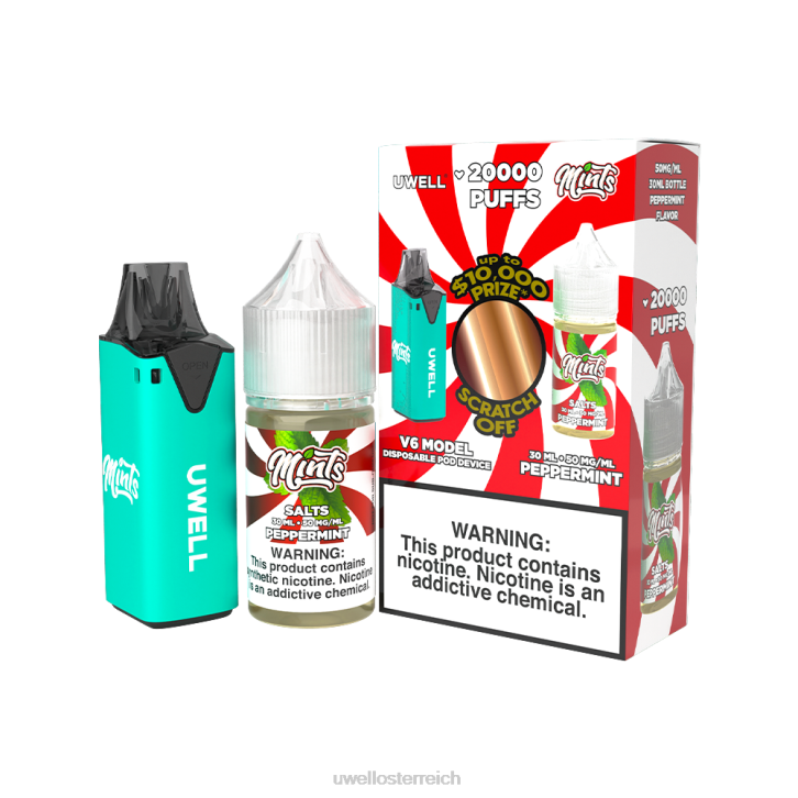 clr: cyan/flv: pfefferminze 50 mg