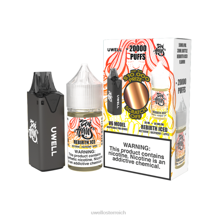 clr: schwarz/flv: rebirth eisgekühlt 50 mg