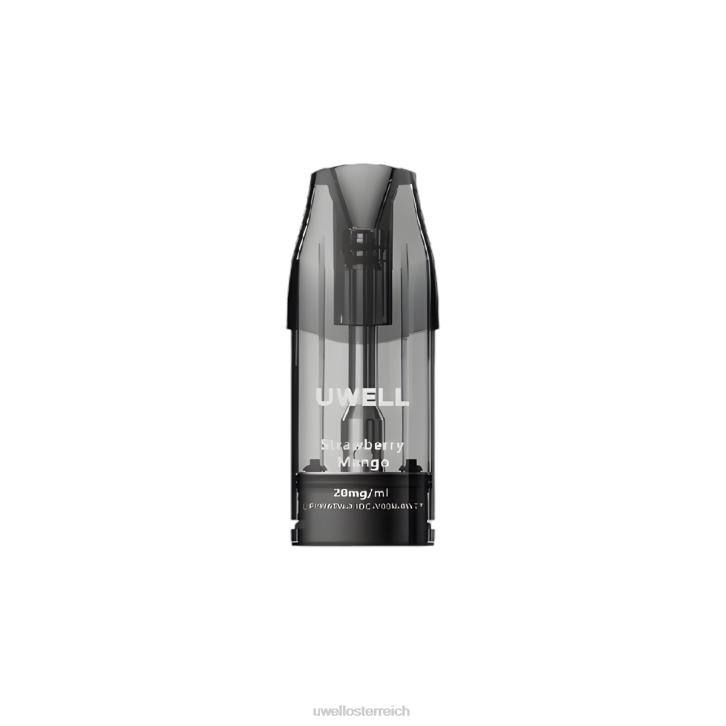 UWELL store - UWELL DQ600 vorgefüllte Einwegkapsel mit Geschmacksrichtungen Heidelbeere, Kirsche, Cranberry 60RH341
