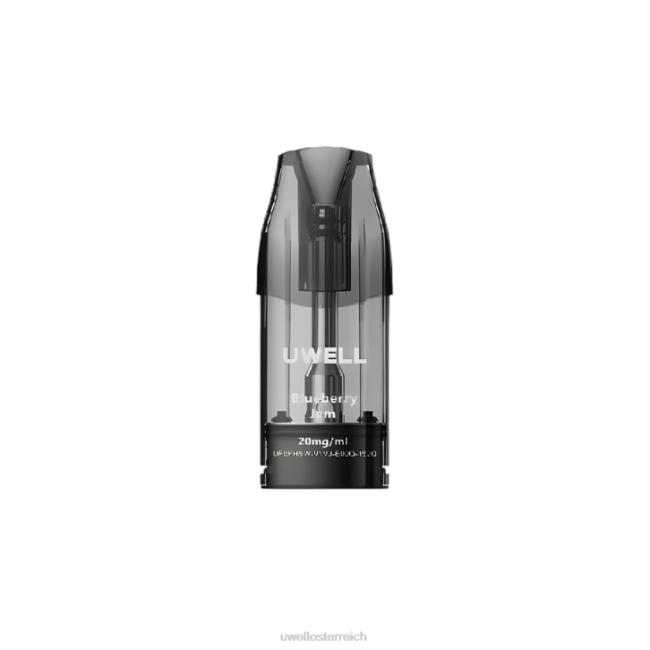UWELL vape kaufen - UWELL DQ600 vorgefüllte Einwegkapsel mit Geschmacksrichtungen Blaubeermarmelade 60RH342