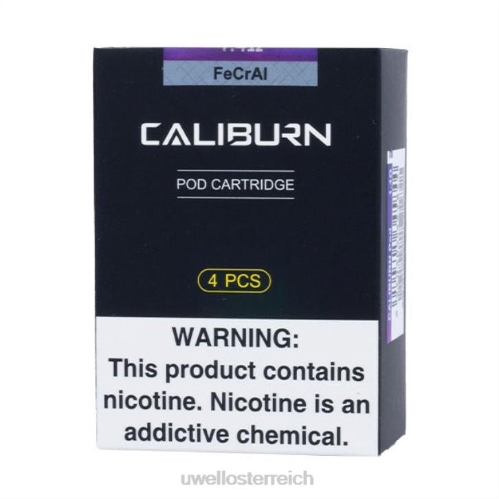 UWELL vape preis - UWELL CALIBURN Ersatz-Pod-Kartusche 4 Packung 60RH35
