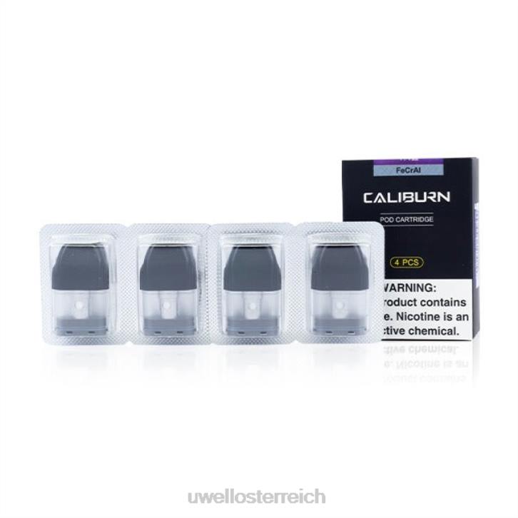 UWELL vape preis - UWELL CALIBURN Ersatz-Pod-Kartusche 4 Packung 60RH35