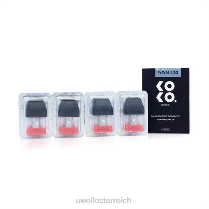UWELL vape preis - UWELL CALIBURN KOKO Schoten (4er-Pack) 1,2 Ohm 60RH95