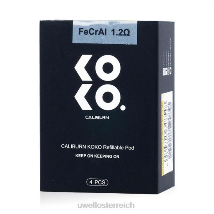 UWELL vape preis - UWELL CALIBURN KOKO Schoten (4er-Pack) 1,2 Ohm 60RH95