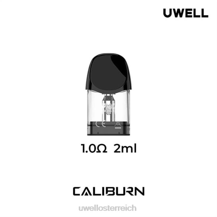 buy UWELL vape - UWELL CALIBURN A3 Ersatzkapseln | 4 Packung 1,0 Ohm 60RH18