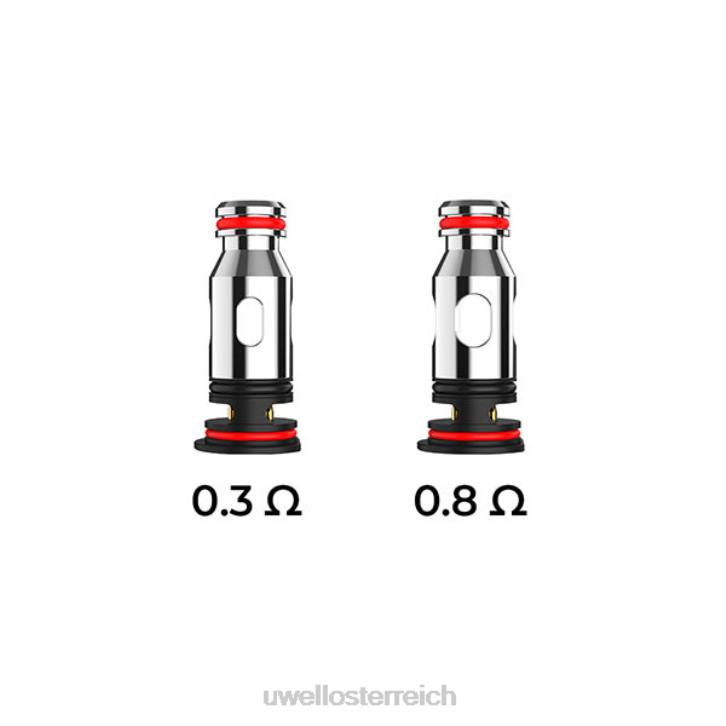 UWELL Wien - UWELL PA Ersatzspulen 0,8 Ohm (4er-Pack) 60RH83