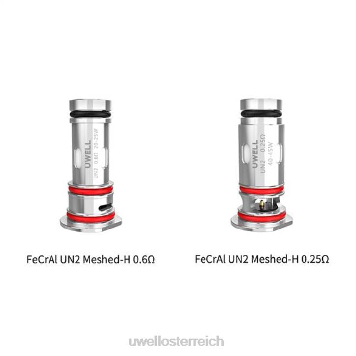UWELL e-zigarette kaufen - UWELL HAVOK V1 Spulen (4er-Pack) 0,25 Ohm 60RH150