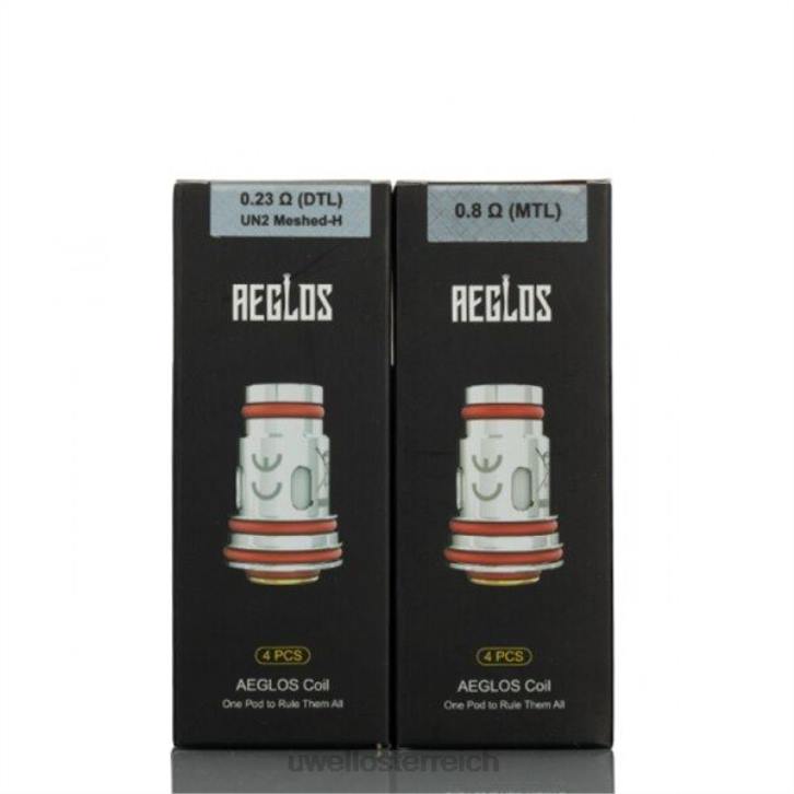 UWELL einweg vape - UWELL AEGLOS Spulen | 4 Packung 0,8 Ohm 60RH269