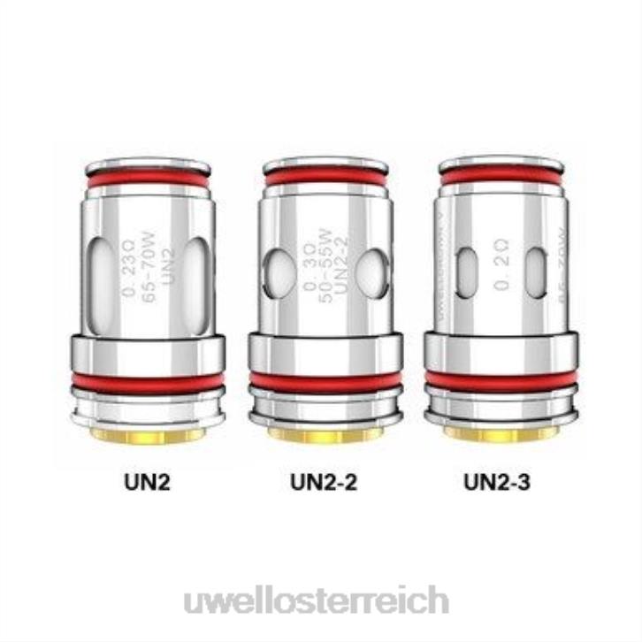 UWELL einweg vape - UWELL CROWN V Spule | 4 Packung un2-3 vermascht 0,2 Ohm 60RH69