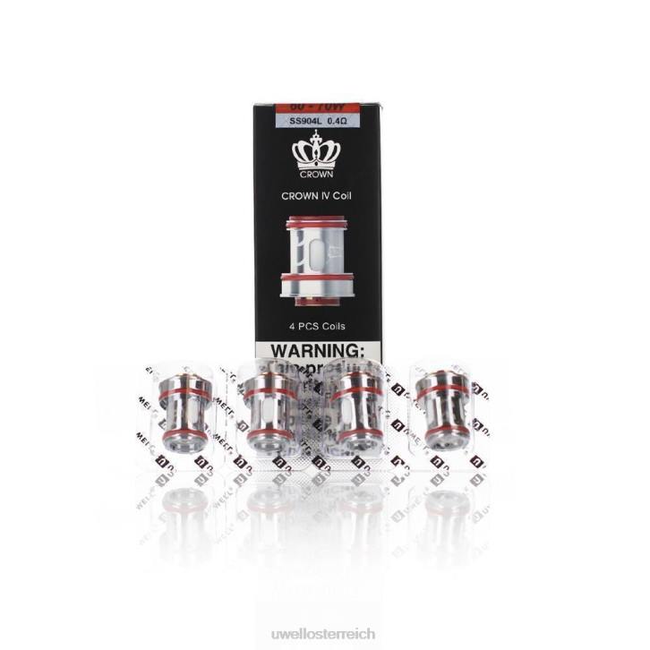 UWELL kaufen - UWELL CROWN 4 Ersatzspulen (4er-Pack) un2 Dual Mesh 0,23 Ohm 60RH184