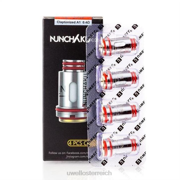UWELL store - UWELL NUNCHAKU Spulen (4er-Pack) 0,25 Ohm 60RH261